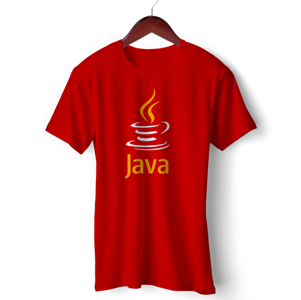 Unisex Cotton T Shirts | T Shirt for Coder| Java | Round Neck Half Sleeve |Regular Fit